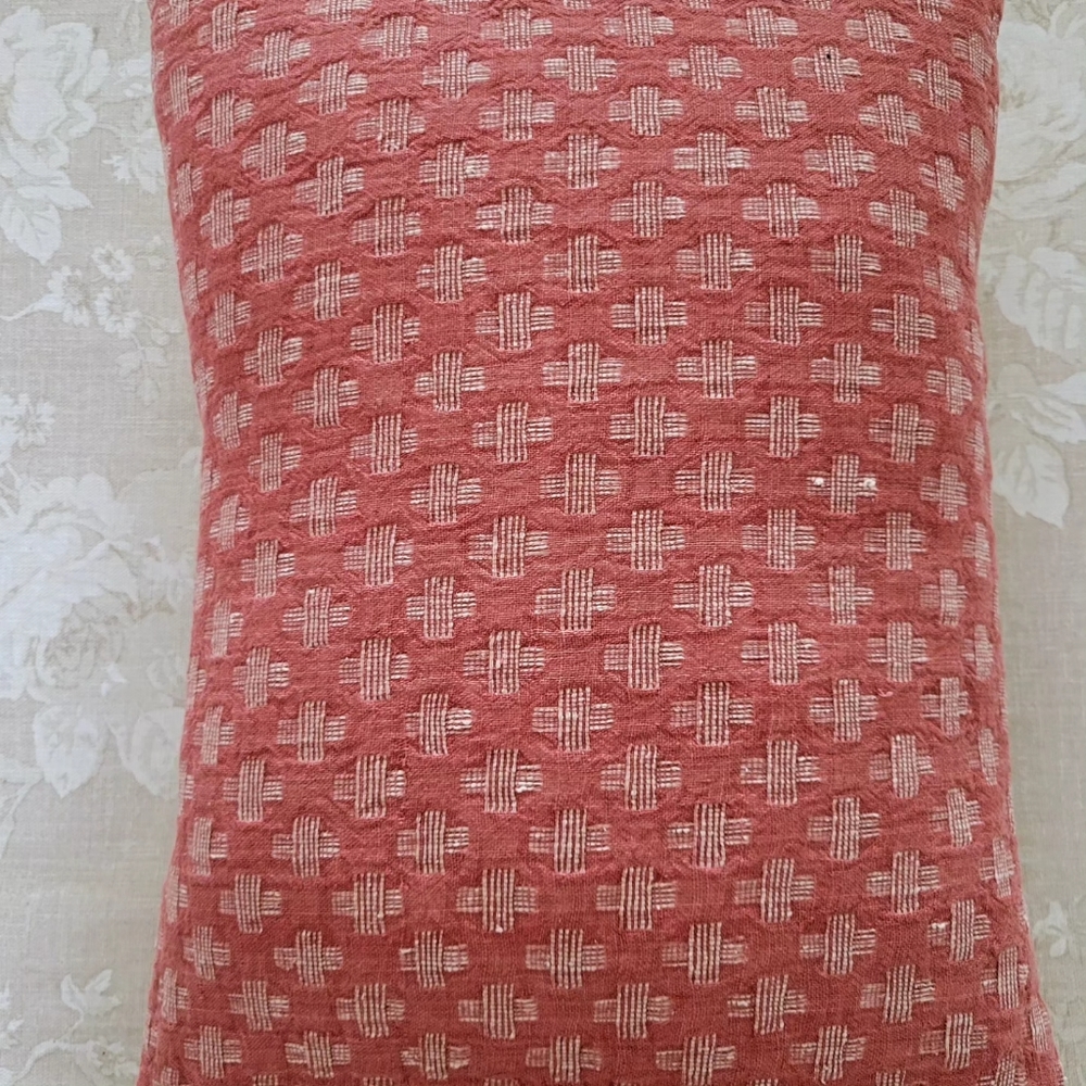 Pillow Toss Accent Pillow Pink Shabby Chic Cottage